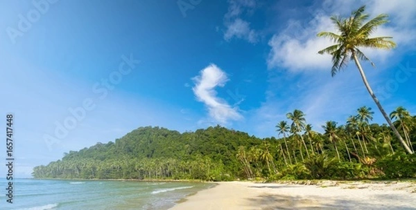 Fototapeta tropical beach in thailand