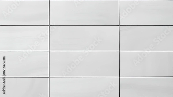 Fototapeta Ceramic tiles of rectangular shape in gray with wood texture. Close-up. Flat lay frame
