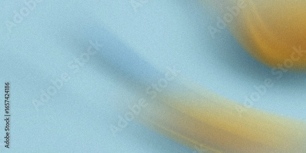 Fototapeta A light abstract background with a gradient of blue and yellow hues creating a textured and artistic effect