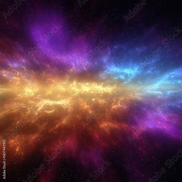 Obraz deep space background