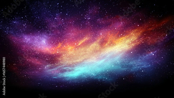 Obraz space galaxy background