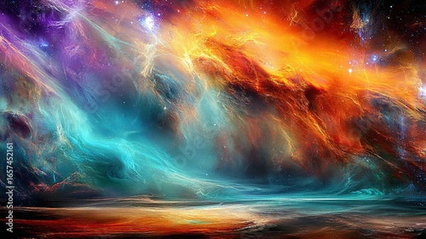 Obraz abstract colorful background