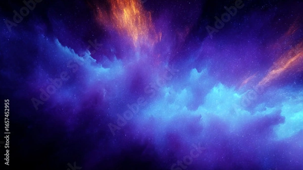 Obraz abstract background loop