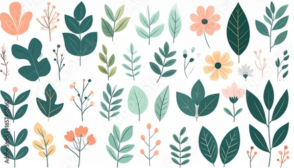 Obraz  Abstract Floral Pattern