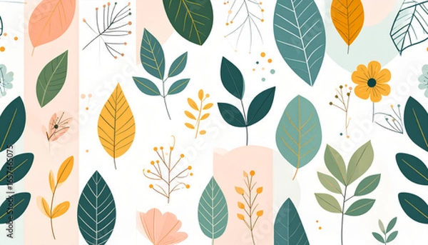 Obraz  Abstract Floral Pattern