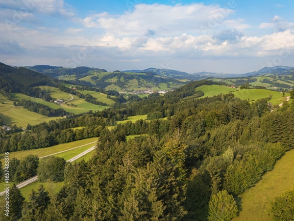 Obraz Landschaft Österreich Panorama