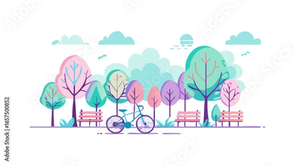 Fototapeta Dog playing with bubbles