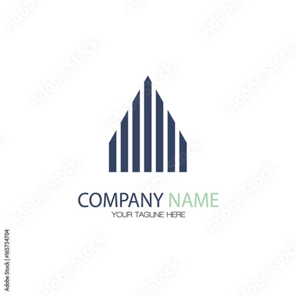 Fototapeta Building Construction Logo