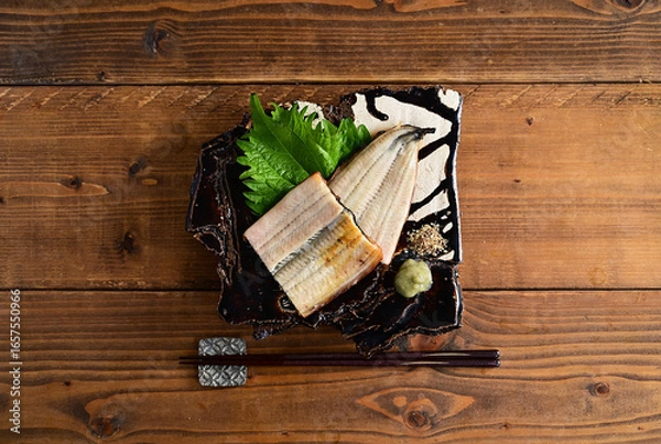 Fototapeta 鰻の白焼き