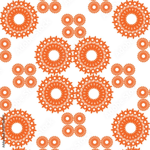 Fototapeta Creative Abstract Organic Pattern Design Background Template