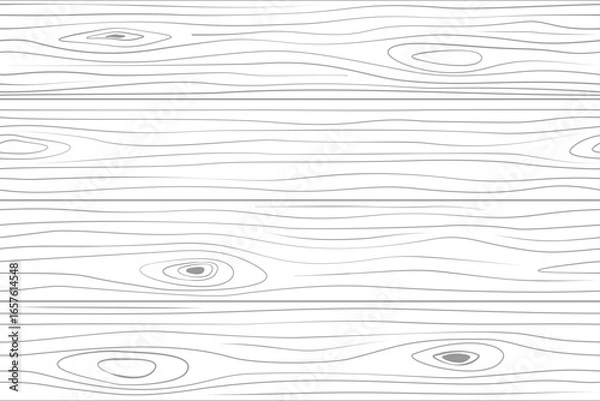 Fototapeta Grey curvy line seamless background look like a wood texture. Vector Repeating Illustration.