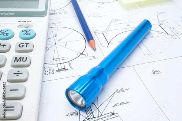 Fototapeta Project supervisor table