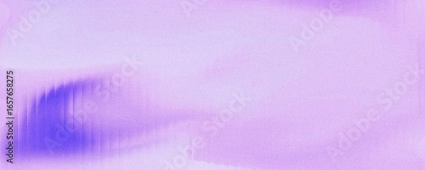 Fototapeta Abstract background of soft purple waves sparkling with streaks effect in the dark. Refraction of wavy striped glass.