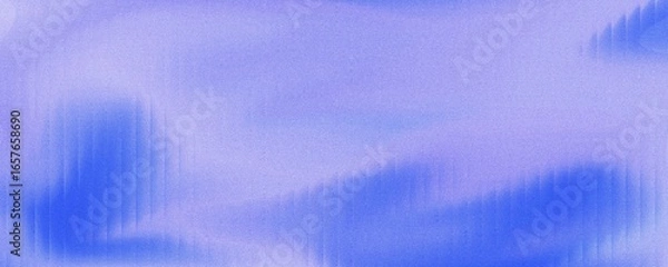 Fototapeta Abstract background of soft purple waves sparkling with streaks effect in the dark. Refraction of wavy striped glass.