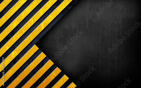 Fototapeta metal template with striped design background