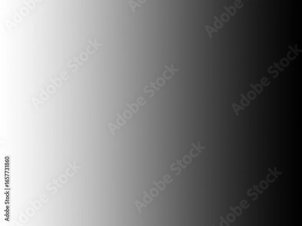 Fototapeta Fade to black horizontal gradient on transparent background