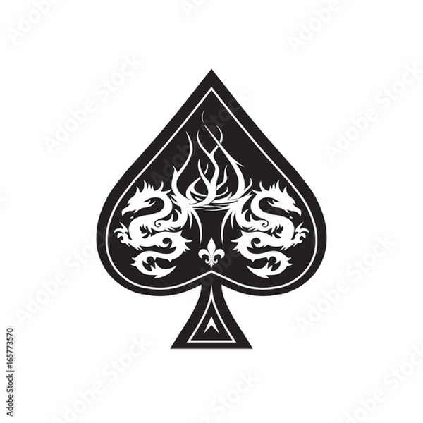 Obraz Spade Symbol