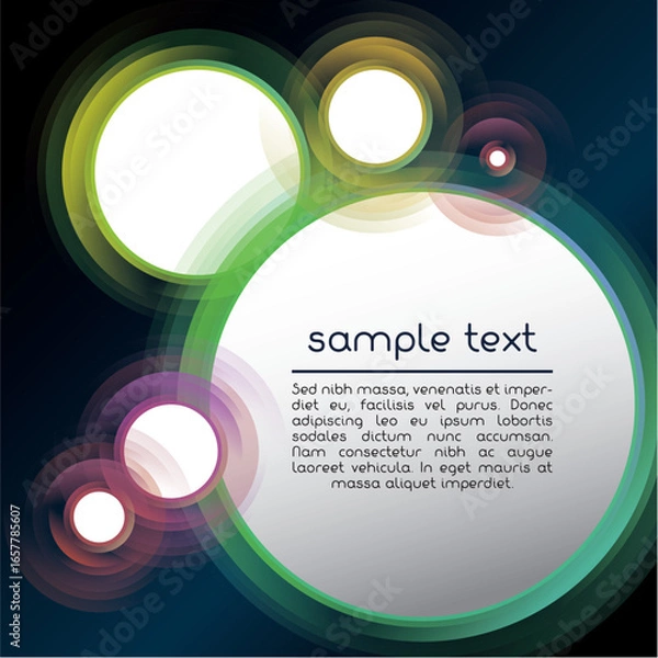 Obraz echo circles01