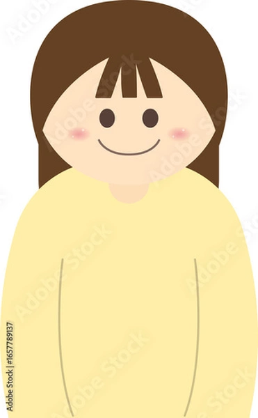 Obraz 웃고있는 아이캐릭터