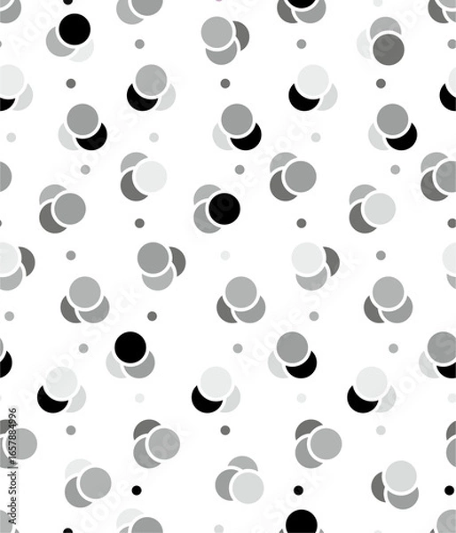 Fototapeta dots halftone gray vector sea...