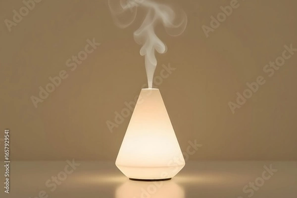 Fototapeta Modern Aroma Diffuser Emitting Gentle Steam