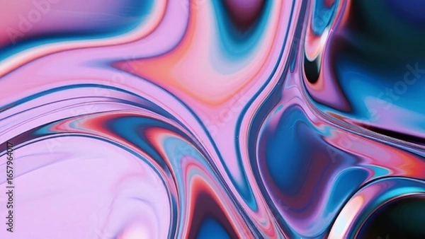 Fototapeta abstract purple background with waves