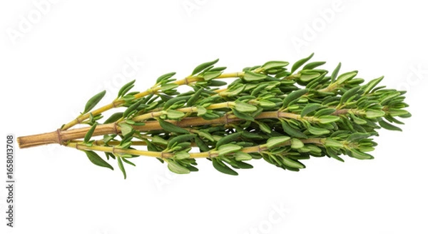 Obraz Isolated Thyme Sprig