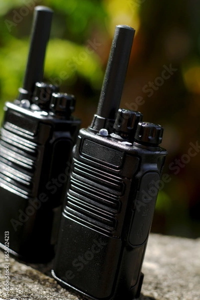 Obraz Compact and small two way radio