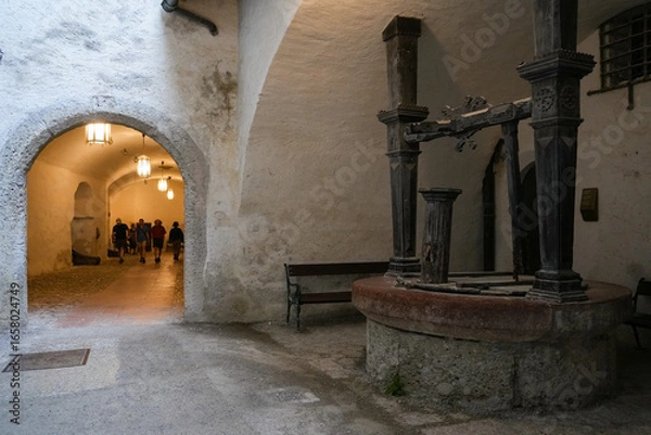 Obraz オーストリア_ホーエンザルツブルク城