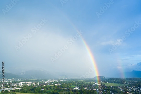 Obraz オーストリア_ホーエンザルツブルク城