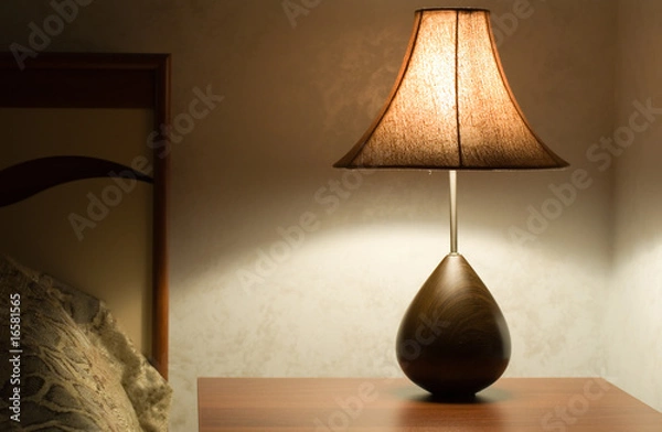 Obraz shining lamp
