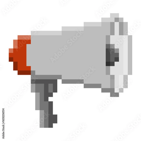 Obraz Fire fighter Items 2d 32 bit Pixel Art Style 