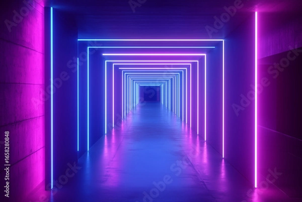 Obraz light in the tunnel