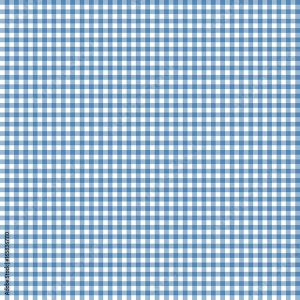 Fototapeta blue gingham background	
