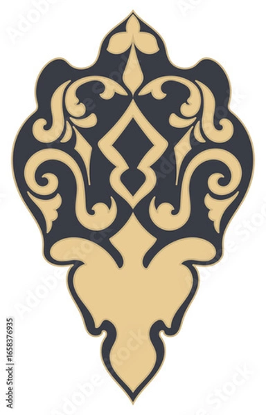 Obraz Persian rug composition, abstract vintage pattern