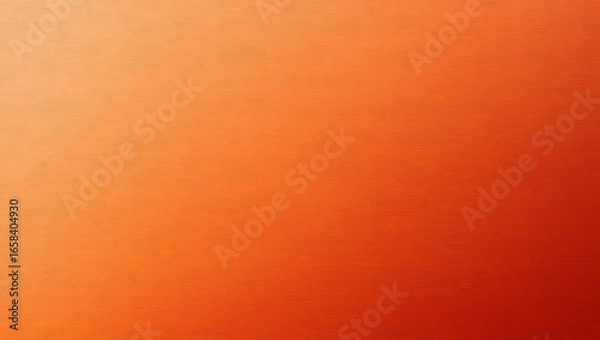 Fototapeta Orange Gradient Brushed Metal Texture Background image