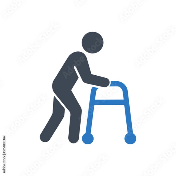 Obraz Walker Mobility Aid icon