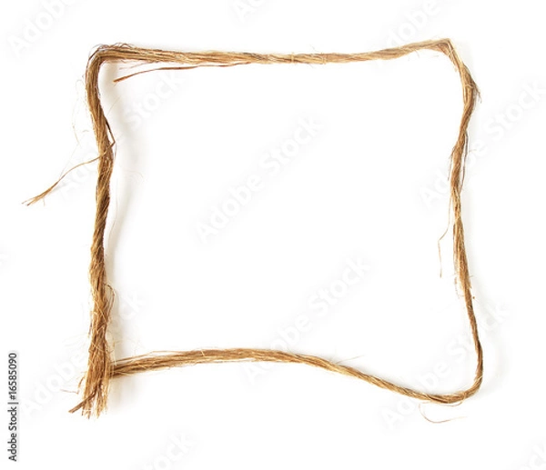 Obraz hemp border isolated