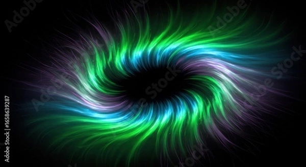Obraz Abstract swirling colors
