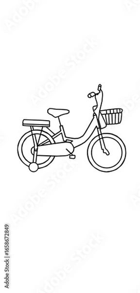 Obraz 3d render of a bicycle