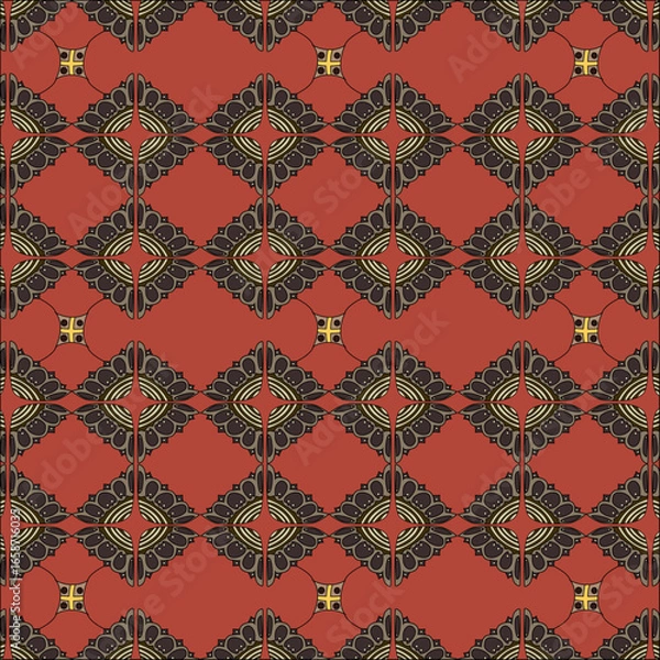 Obraz South African Pattern vector art