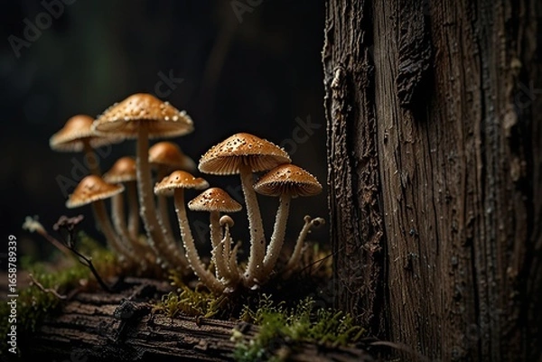 Fototapeta mushroom in the forest