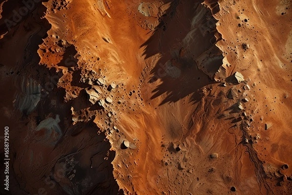 Fototapeta Abstract background dust and stone