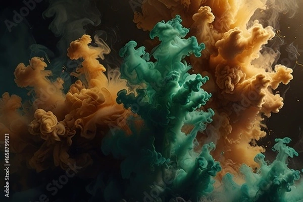 Fototapeta light in the dark