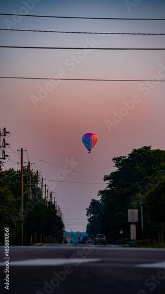 Obraz Hot Air Balloon at Sunrise