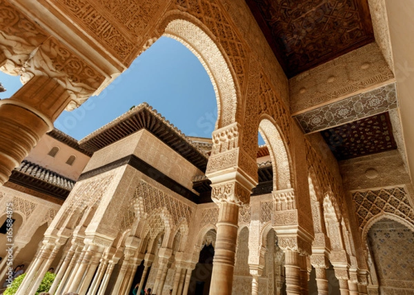 Obraz Alhambra palace in Granada, Andalusia Spain
