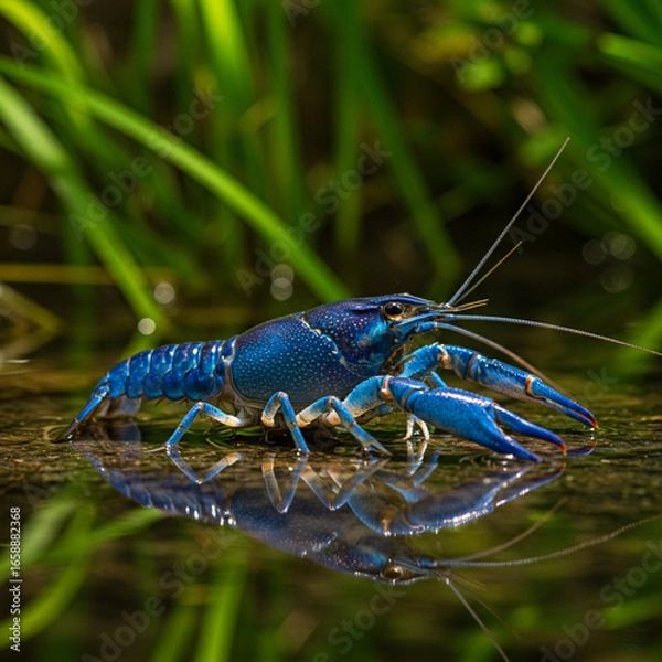 Obraz Blue Crawfish Animals