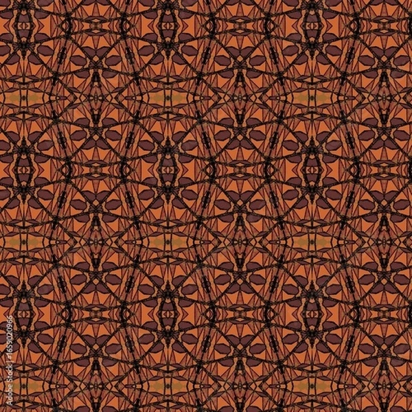 Fototapeta seamless pattern with flowers