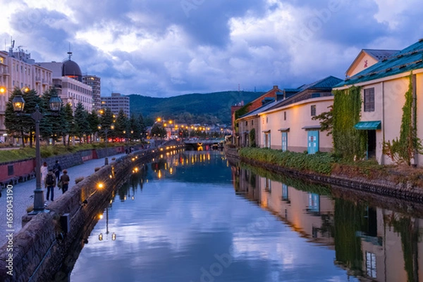 Obraz 北海道の小樽