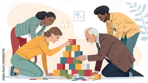 Obraz man playing chess